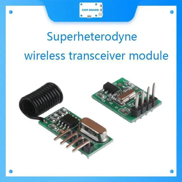 Main image of Superheterodyne module 315MHz 433MHz
