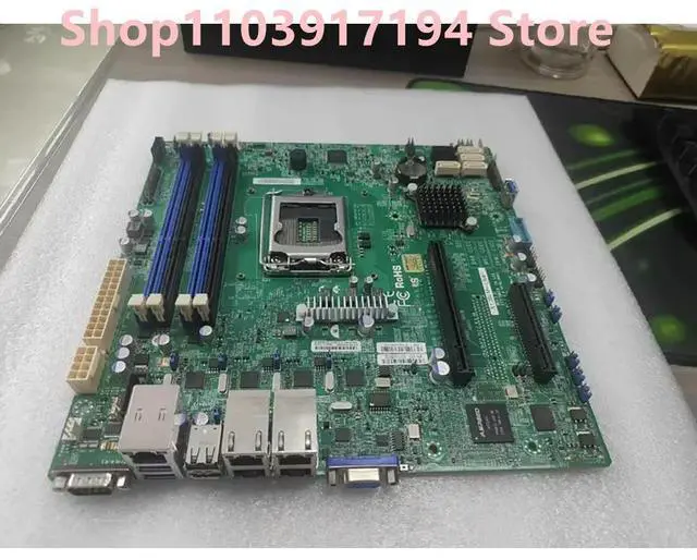 Main image of X10SLM-LN4F Single-channel E3 1230v3 server small motherboard