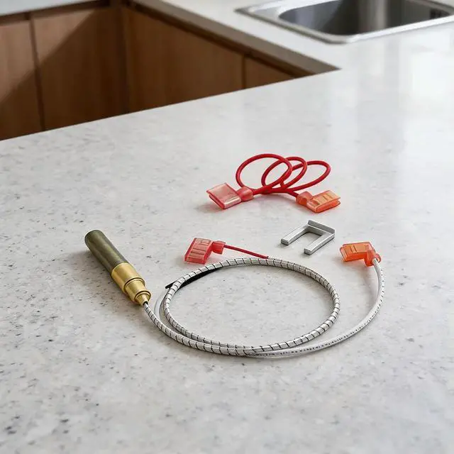 Main image of OEM Replacement Thermopile Assembly 21 inch for Reliance Water Heater Works with A.O. and State Water Heater Units