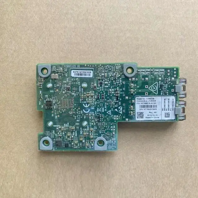 Alt view image 2 of 2 - ConnectX-4 MCX4421A-ACQN Interface PCIE Card