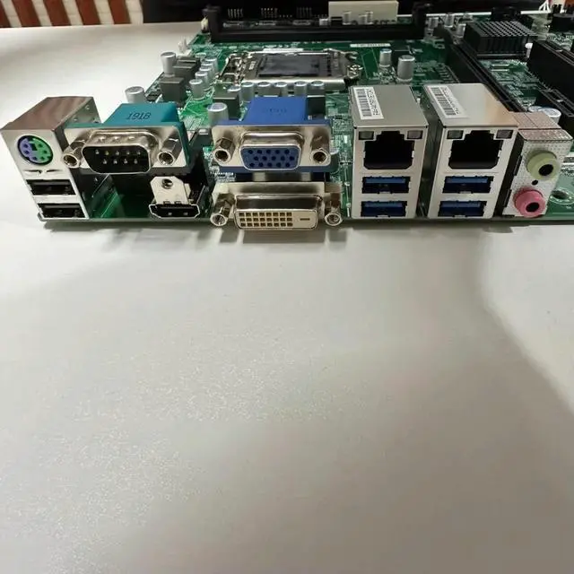 Alt view image 3 of 3 - H11H4-IA1 Industrial Motherboard 1151 H110 Supports 6-Generation Dual Gigabit Ethernet 4 PCI Slots