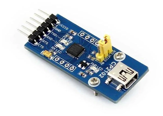 Alt view image 2 of 3 - CP2102 USB To UART Module, USB Mini Connector Supports Mac, Linux, Android, WinCE, 7/8/8.1/10/11