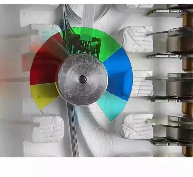 Main image of Hot Sales100% Projector Color Wheel Fit For Benq MP513 MS504 MP512 MX615 MS3081 MX505 MP522ST Wheel size 45mm
