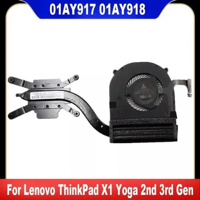 Main image of For ThinkPad X1 Yoga 2nd 3rd Gen Laptop Cooling Fan Cooler Fan Heatsink 01AY917 01AY918 01AX830 01AX999