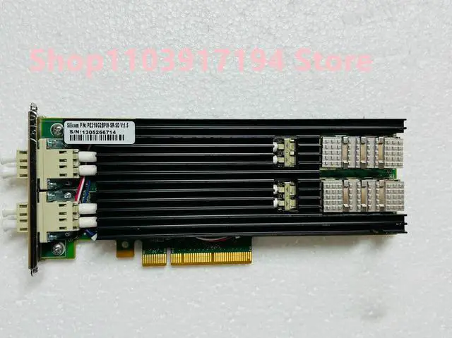 Main image of PE210G2BPI9-SR-SD Double-aperture 10 gigabit bypass Network card 82599ES