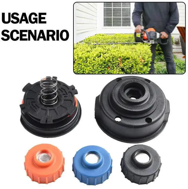 Alt view image 3 of 3 - Trimmer Head String Trimmer Parts With Bump Knobs Spare Parts 310643003 Accessories RY34446 RY34447 RY40002