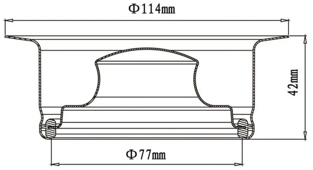 Alt view image 2 of 3 - Easy Installation Sink Flange Appliance Kitchen Waste Disposal Garbage Disposal Flange Easy Installation Design
