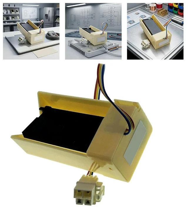 Alt view image 3 of 3 - For 4901JB1006E Electric Damping Motor Replacement Part for Refrigerator Door Damping Compatible with Models
