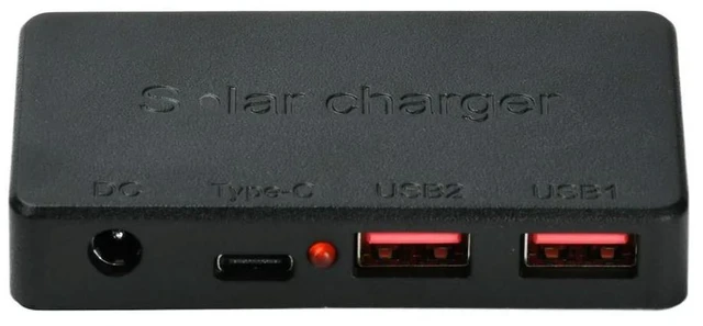 Main image of For Remote Exploration Black 100W Solar Controller High Efficiency Conversion Wide Voltage Input Multi-port Design