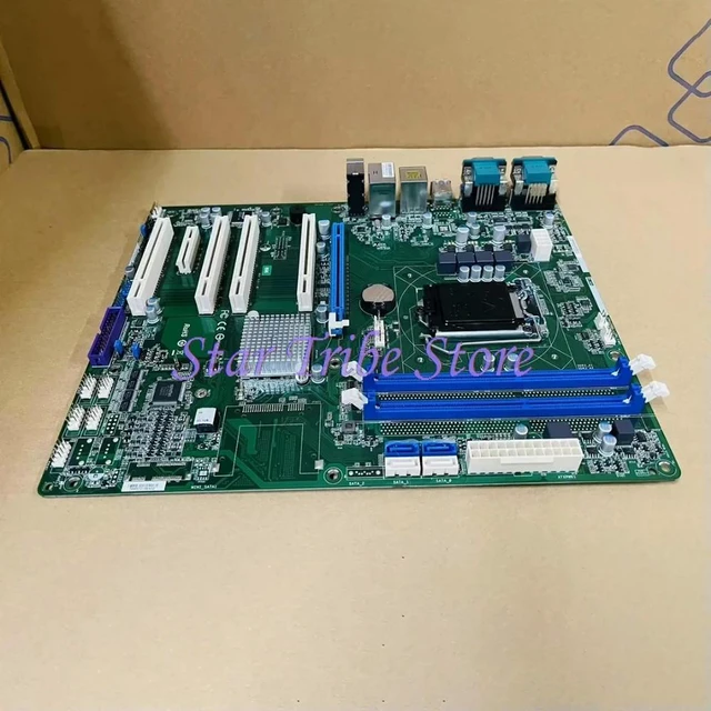 Alt view image 3 of 3 - IMB-M42H(G)-0020 Industrial Motherboard ATX Dual-Channel DDR3 1150 H81