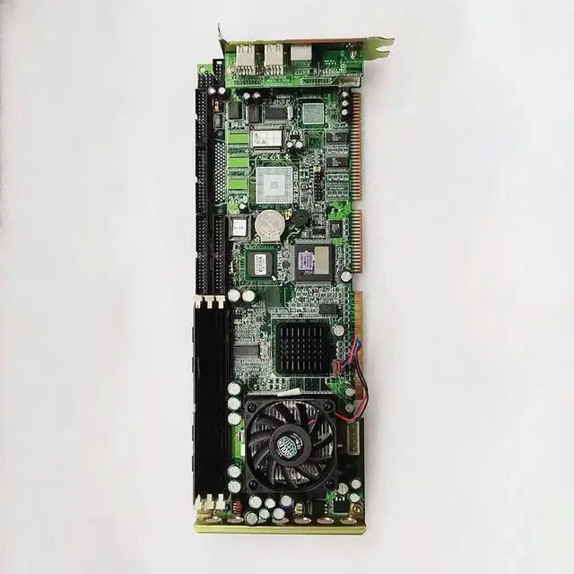 Alt view image 2 of 3 - PCA-6180E PCA-6180 Rev:B1 Industrial Control Motherboard With CPU Memory Fan Memory Fast Ship