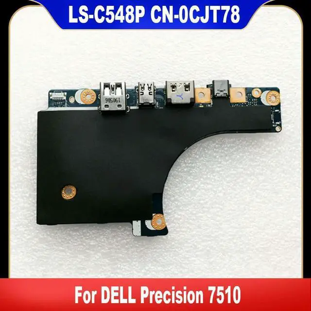 Main image of LS-C548P 0CJT78 For Precision 7510 Laptop USB Audio SD Card Reader Board CJT78 CN-0CJT78 Tested