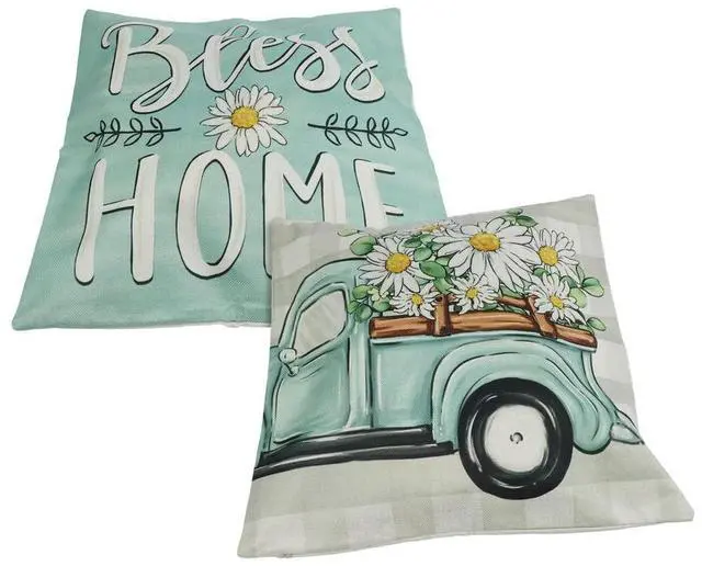 Alt view image 3 of 3 - Indoor Outdoor Pillows Decorative Pillow Covers Vibrant Designs Easy Maintenance Enhances Ambiance Machine Washable Open Design