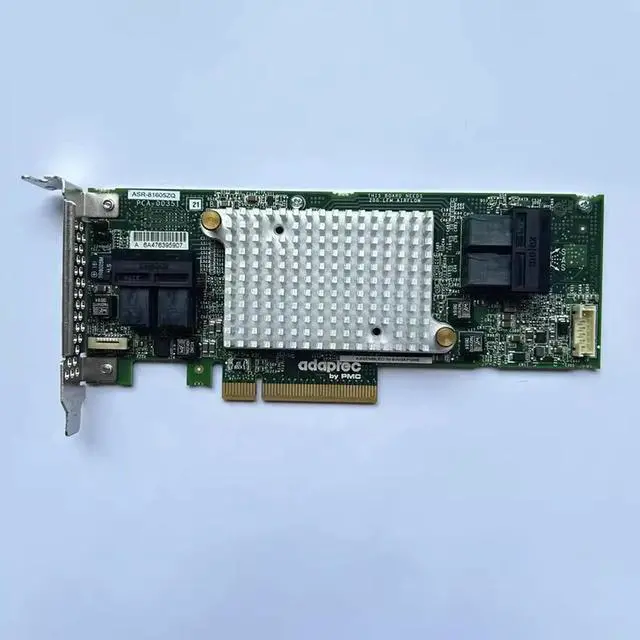 Alt view image 2 of 3 - ASR-81605ZQ 12G HBA Raid Card Controller Array Card Tested