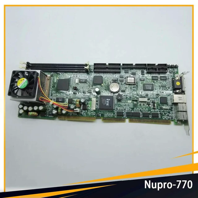 Alt view image 2 of 3 - Nupro-770 Industrial Motherboard Full-length Card