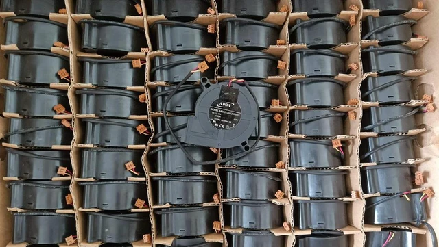 Alt view image 2 of 3 - Projector Turbine Fan AB06012HX250300 Fit for BPX5630 MS500 MS513P MX701 Projector