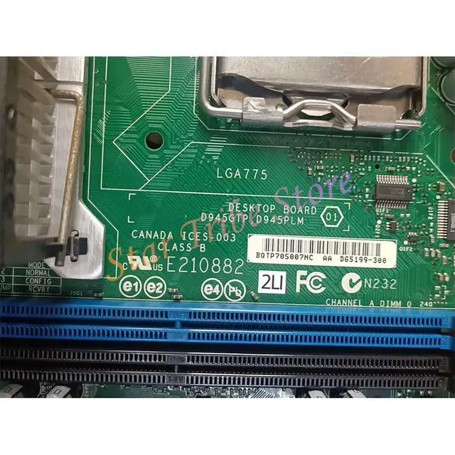 Alt view image 3 of 3 - 945G Motherboard 1394 Interface DDR2 Industrial Equipment D945GTP.D945PLM