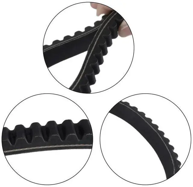 Main image of Reliable Round Drive Belt for GY6-125 and GY6-150 ATVs Providing Smooth Power Transfer and Durability on Various Off-Road Trails