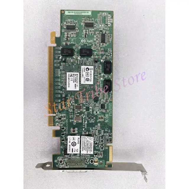 Alt view image 3 of 3 - Four Screen Graphics Card Splicing Card MXG-M9120LP16B