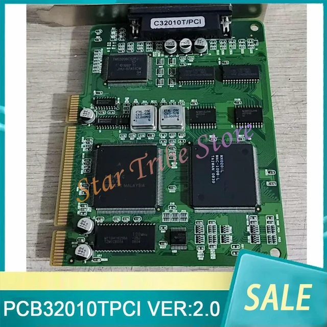 Main image of C32010T/PCI Industrial Data Acquisition Card PCB32010TPCI VER:2.0
