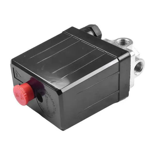 Alt view image 3 of 3 - l And Plastic Air Compressor Pressure Switch Air Compressor Manifold Regulator Pressure Switch l And Plastic