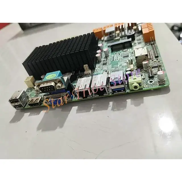 Alt view image 3 of 3 - SERVER _S1 S1-J1800 Integrated CPU Computer Motherboard With 12 SATA Ports