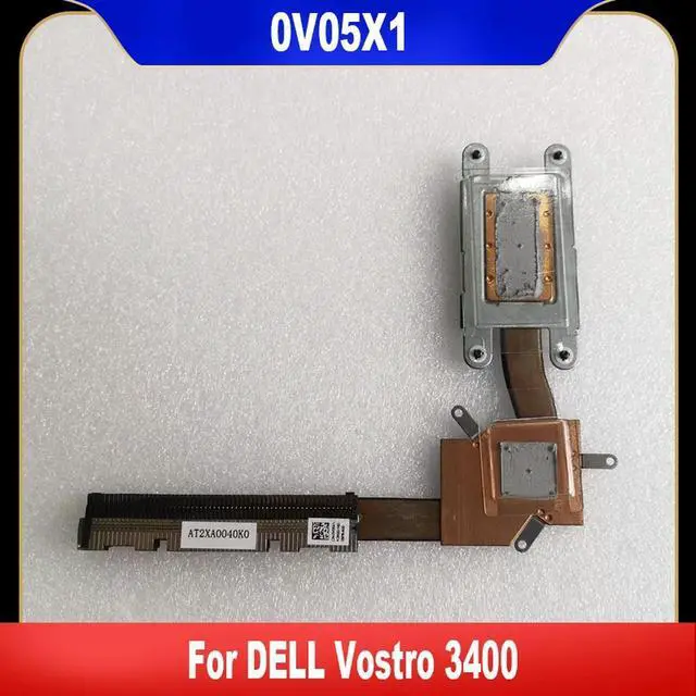 Main image of 0V05X1 For Vostro 3400 Laptop CPU Cooling Fan Heatsink Copper Tube CN-0T9K2W V05X1
