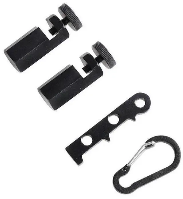 Main image of Multi-Use Framing Tool for Square Layouts Circular Saws and Stair Stringers with Integrated Carabiner Attachment