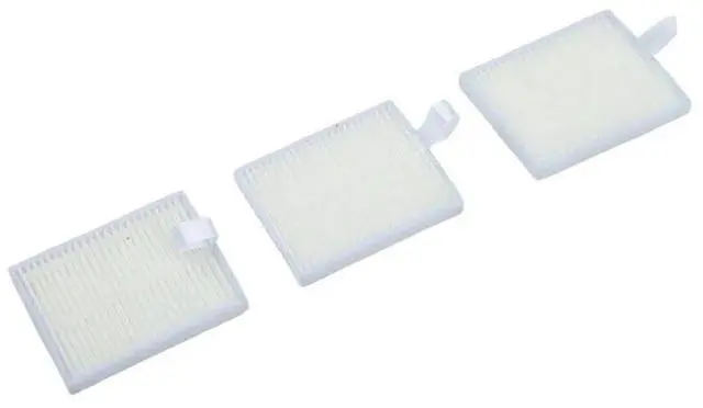Alt view image 2 of 3 - Replacement Main Brush and 6 HEPA Filters Kit Compatible with For 115 for Combo and For 115 for Combo+ For Vacuum Cleaners
