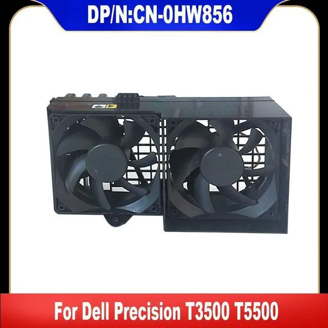 Main image of 0HW856 For Precision T3500 T5500 Server Chassis Fan Workstation Cooling Fan Workstation Case Cooler Fan Fast Ship