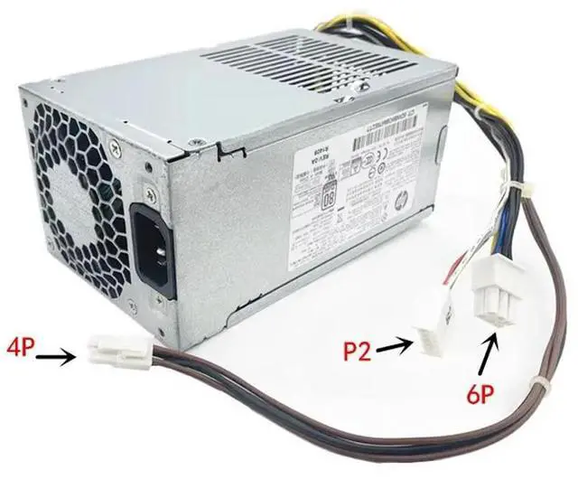 Alt view image 2 of 2 - For ProDesk 400 600 800 G1 SFF 240W Power Supply 702308-002 702308-001 702307-001 751884-001 PS-4241-1HD PS-4241-2HF1