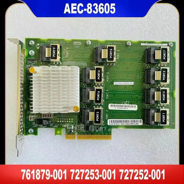 Main image of 727253-001 727252-001 727250-B21 Card For DL380 G9 761879-001 AEC-83605 Expander Card