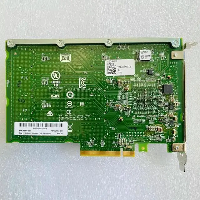 Alt view image 2 of 3 - 727253-001 727252-001 727250-B21 Card For DL380 G9 761879-001 AEC-83605 Expander Card