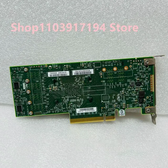 Alt view image 2 of 2 - 9305-16i SAS 3224 16 port 12Gb/s Array card Channel IT card