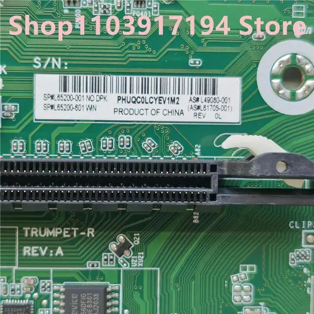 Main image of EliteDesk 800 G5 SFF L65200-001/601 L49080-001 Mainboard