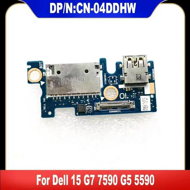 Main image of 04DDHW 0JTDKF For 15 G7 7590 G5 5590 USB Card Reader IO Board CN-04DDHW CN-0JTDKF 4DDHW JTDKF