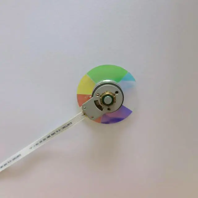 Alt view image 2 of 3 - For Optoma W736ST Projector Color Wheel 6 Segment 40mm
