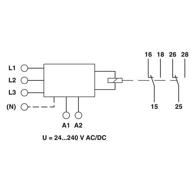 Alt view image 3 of 3 - 2866064 MD-FL-3V-400 Voltage Monitoring Relay