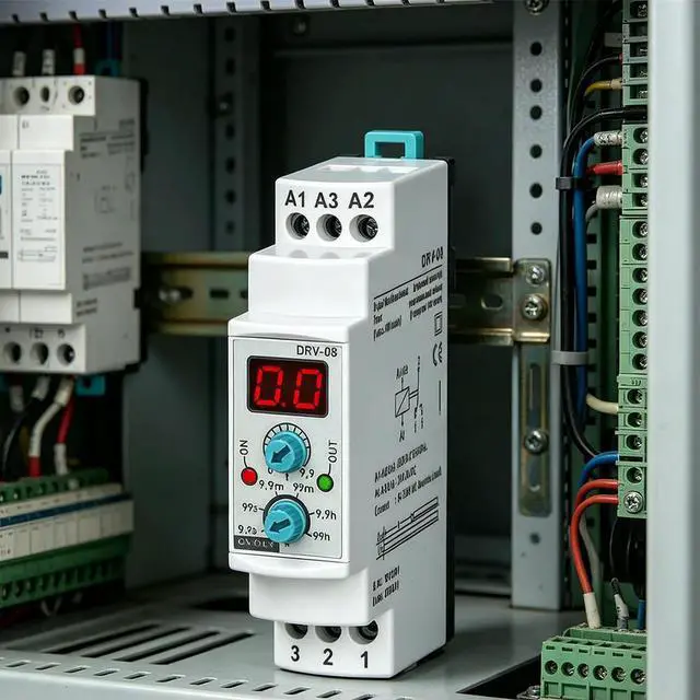 Alt view image 3 of 3 - Multi-function Time Relay Industrial Control Relay As Shown In The Picture Multi-function Timer Relay Adjustable Time Range