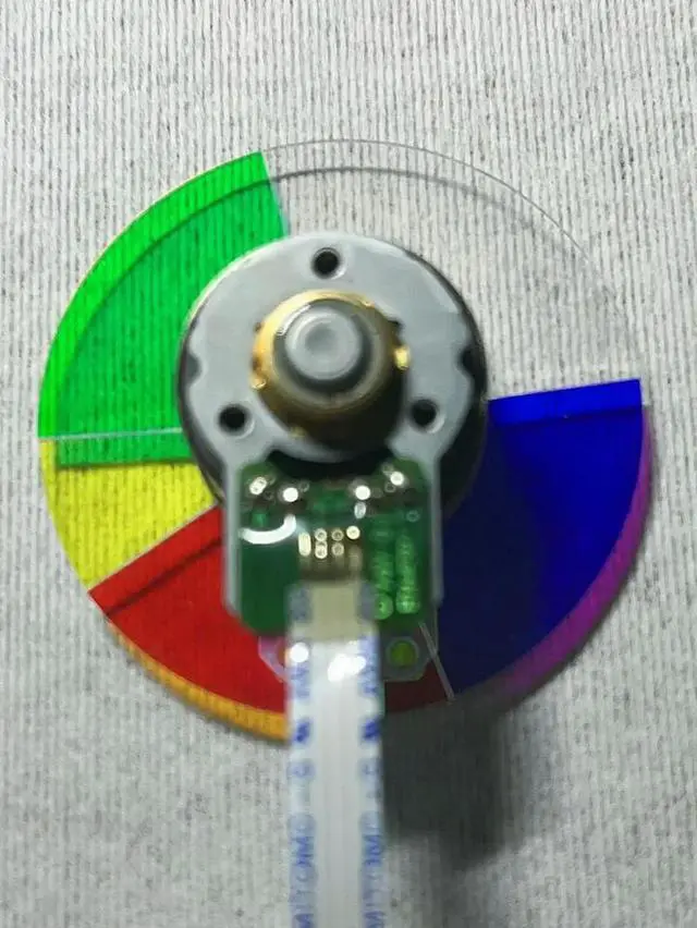 Alt view image 2 of 3 - Projector Color Wheel Fit for DH1010EH1020XE143PRO800PVE21SPV2223 Projector