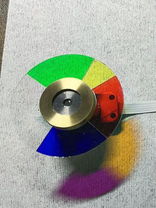 Alt view image 3 of 3 - Projector Color Wheel Fit for DH1010EH1020XE143PRO800PVE21SPV2223 Projector