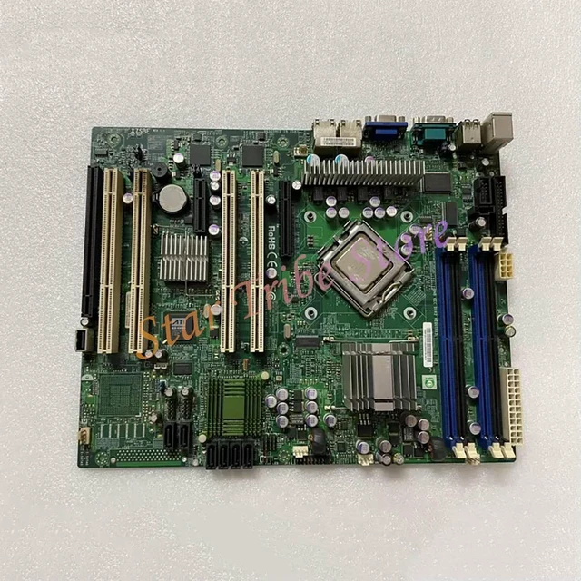 Alt view image 2 of 3 - X7SBE REV1.1 775 Industrial Control Equipment Computer Motherboard Firewall Board Cinema Equipment Motherboard
