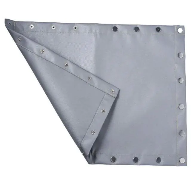 Alt view image 2 of 3 - For Picnics For Backyard Events As Shown Fireproof Mat Fireproof Mat For Barbecue Bbq Accessory Heat Resistant