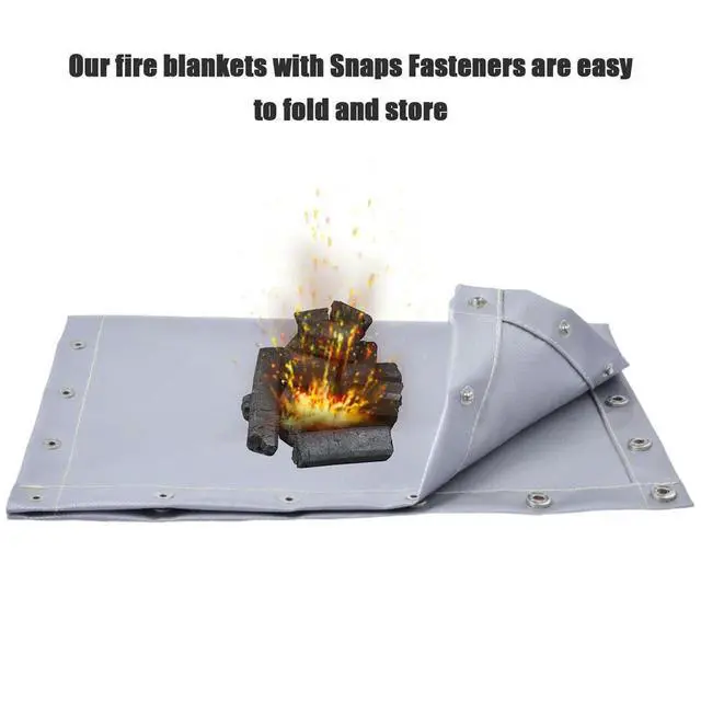 Alt view image 3 of 3 - For Picnics For Backyard Events As Shown Fireproof Mat Fireproof Mat For Barbecue Bbq Accessory Heat Resistant