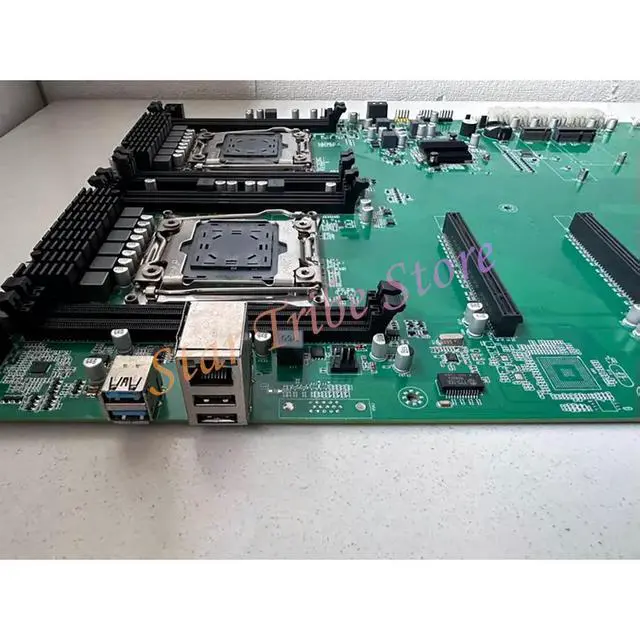 Alt view image 3 of 3 - X99-6PLUS VER 3.1 Six Card Server Motherboard AX-X99-6PLUS VER 3.1