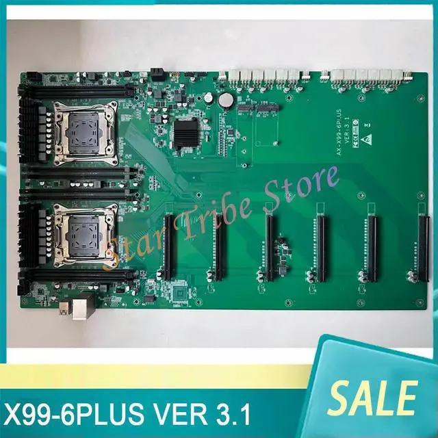 Main image of X99-6PLUS VER 3.1 Six Card Server Motherboard AX-X99-6PLUS VER 3.1