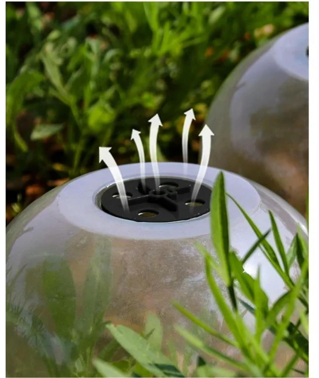 Alt view image 3 of 3 - Rotating Vent PET Plant Cover for Indoor Gardeners Seeking Consistent Airflow and Light Transmission in Growth Domes