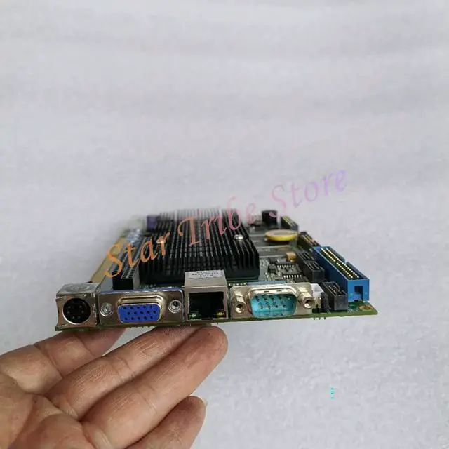 Alt view image 3 of 3 - Industrial Control Motherboard HSC-11711CLDN VER: C00 ISA Half Iength Card