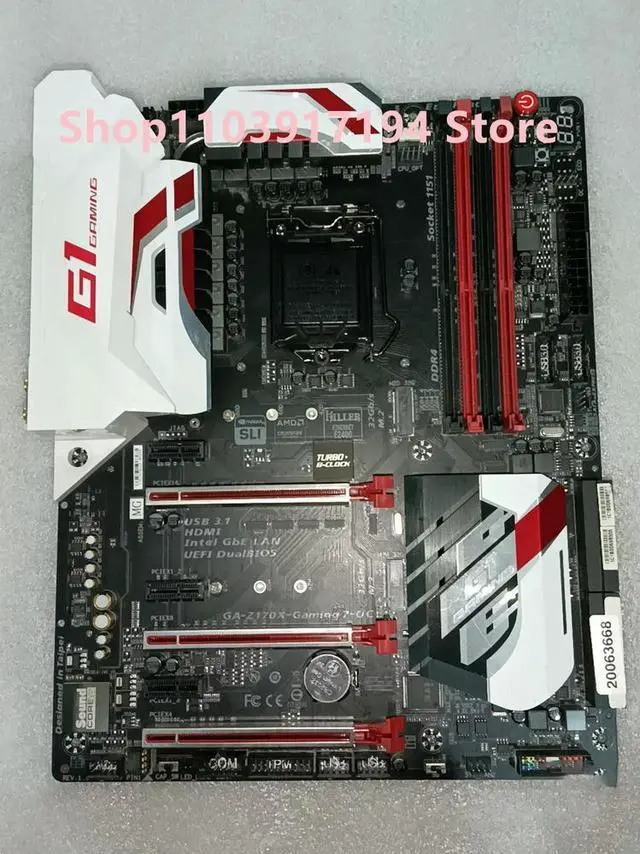Main image of GA-Z170X-GAMING7 GA Z170X Gaming7 OC Motherboard