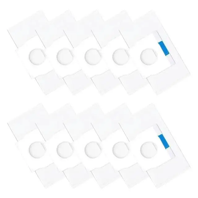 Alt view image 3 of 3 - 10 Pack Replacement Dust Bags for Panasonic For AMC HC12 NC2 D NC5 Robot Vacuum Cleaner Filtration Performance